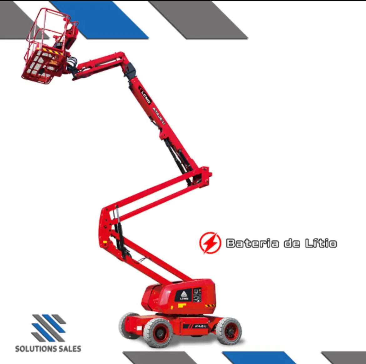 Plataforma articulada elétrica